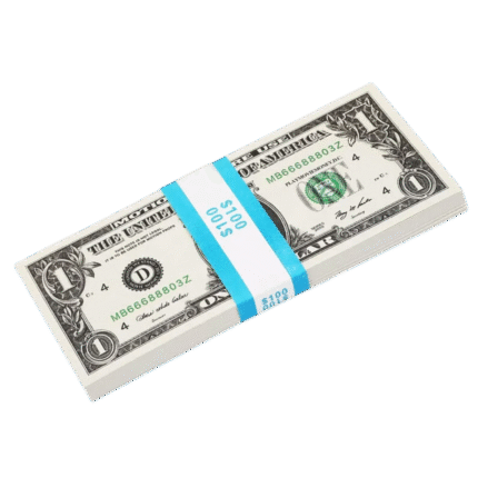 1 【100$】Dollar Bill for Sale | Prop Movie Money US 1 Dollars Full Print