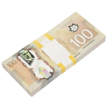 Prop Canadian Money 100s |CANADIAN DOLLAR CAD BANKNOTES PAPER PLAY MONEY MOVIE PROPS
