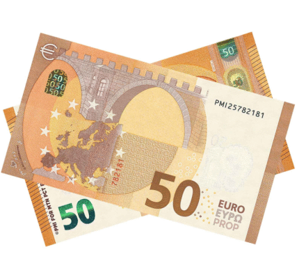 50 Euro Bill For Sale Online Euro Prop Money €50  Bills €5000 Full Print